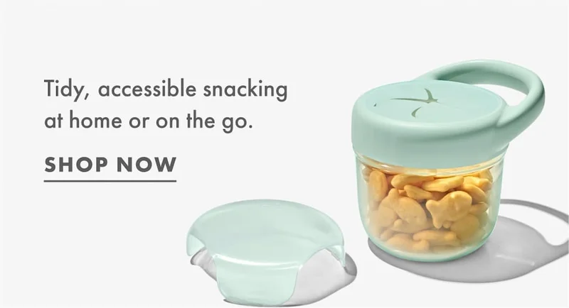 Tidy, accessible snacking at home or on the go. | SHOP NOW