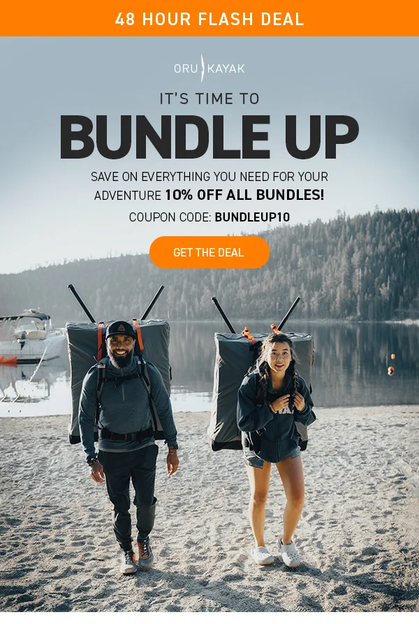 Bundle Up for Fall! Get an extra 10% OFF kayak bundles with code BUNDLEUP10