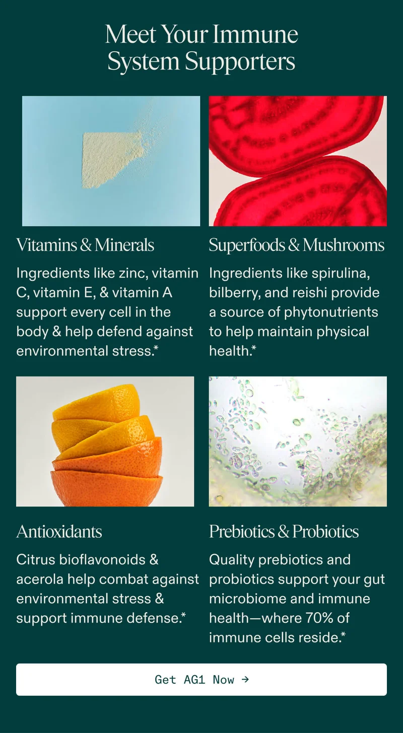 Meet Your Immune System Supporters