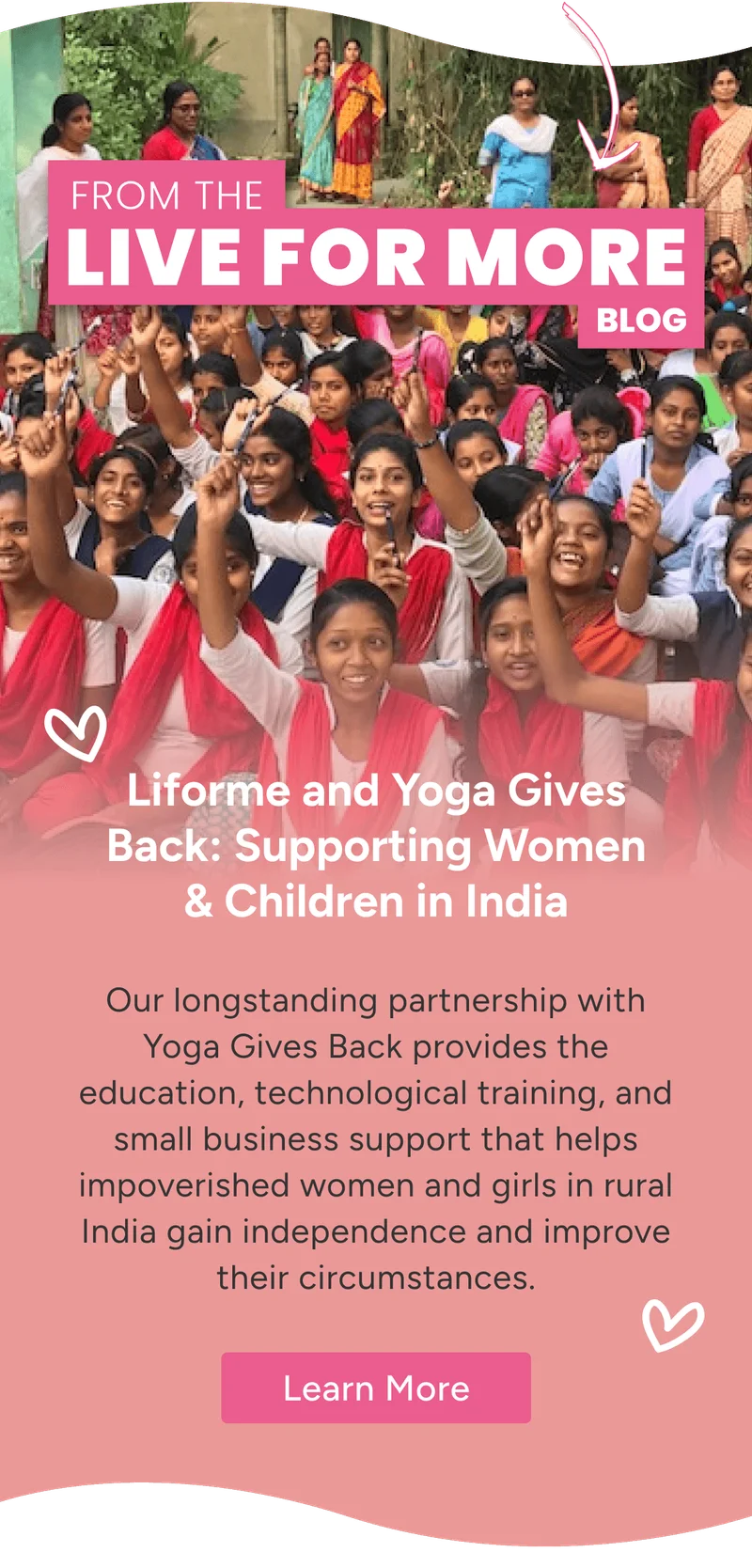 Liforme and Yoga Gives Back