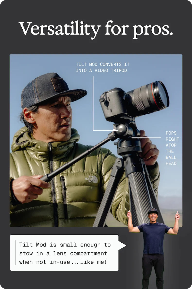 Versatility for Pros