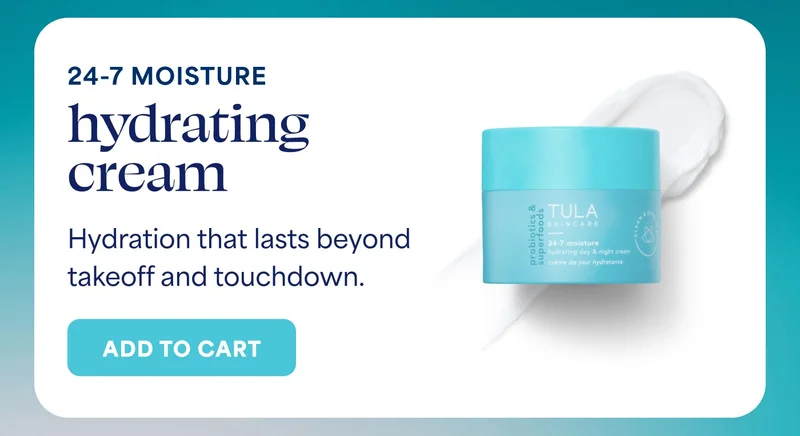 24-7 MOISTURE hydrating cream Hydration that lasts beyond takeoff and touchdown. -- ADD TO CART