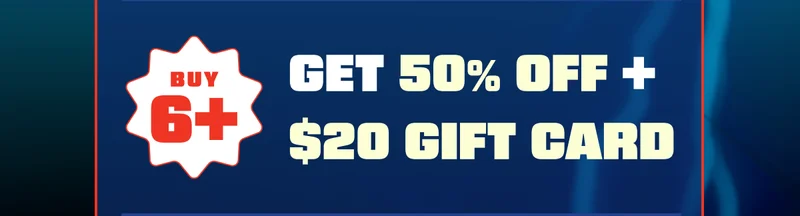 Get 50% off + $20 Gift card