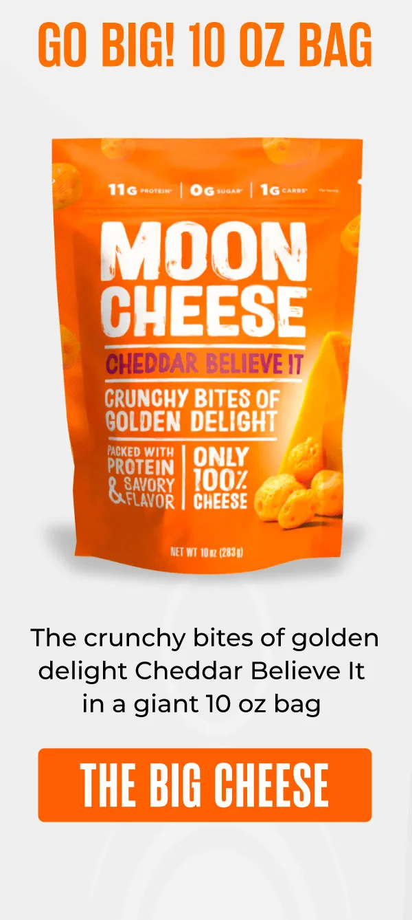 Moon Cheese | Go Big! 10 oz Bag