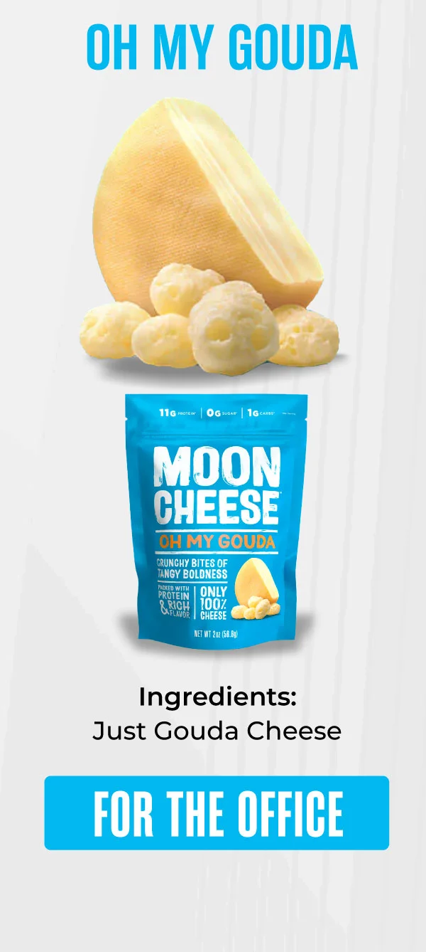 Moon Cheese | Oh My Gouda | For the Office