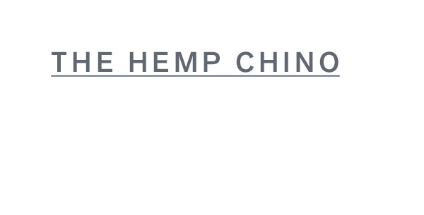 Saturday Hemp Chino