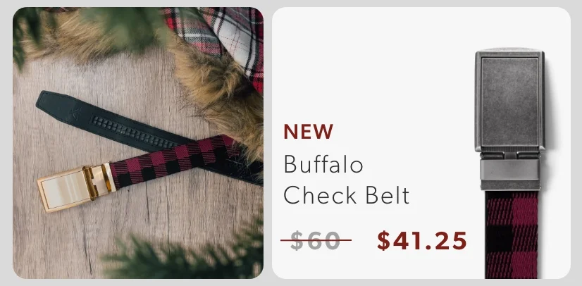 Buffalo Check Belt Buffalo Check Belt