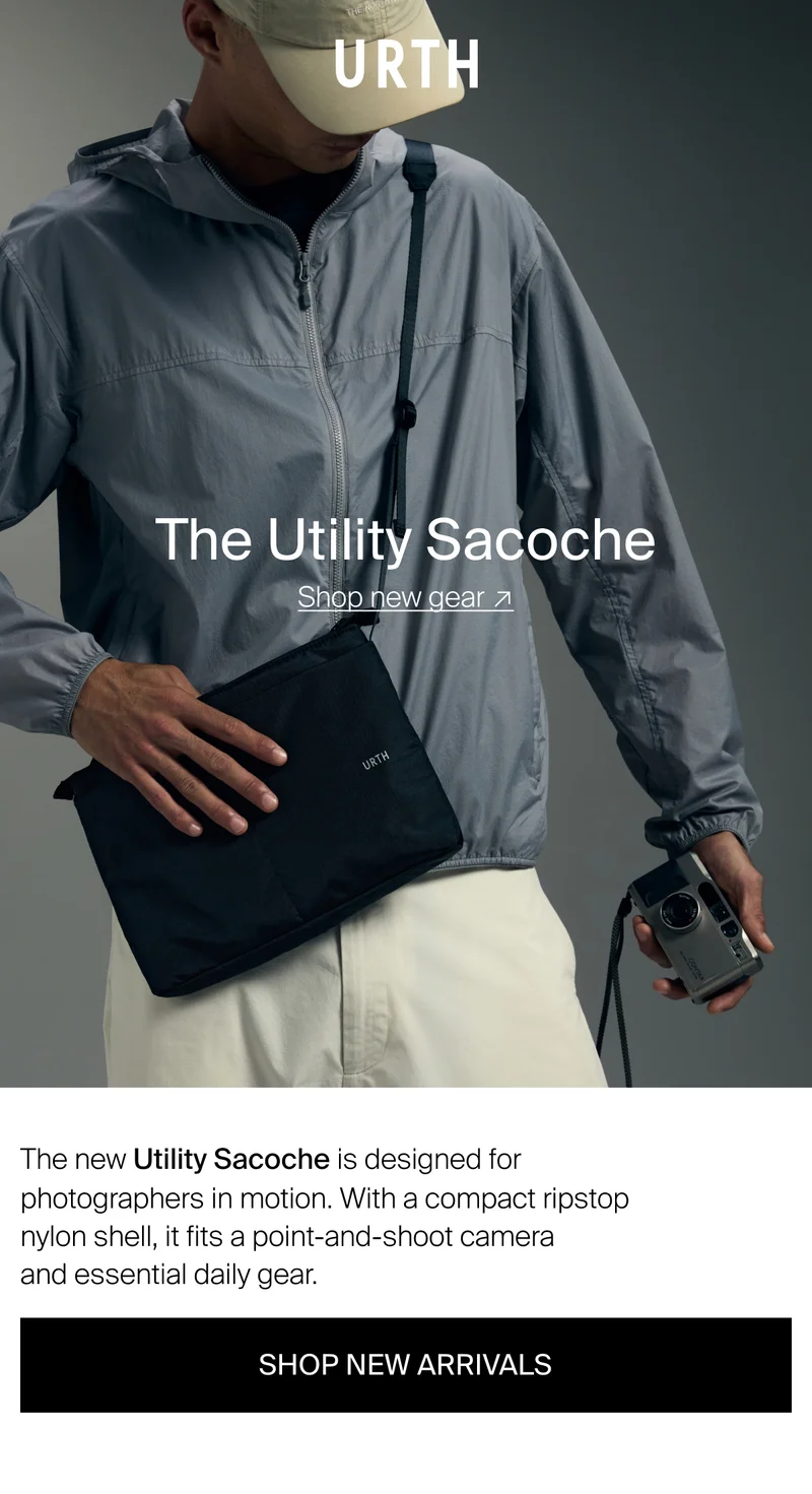 The Utility Sacoche — Shop new gear