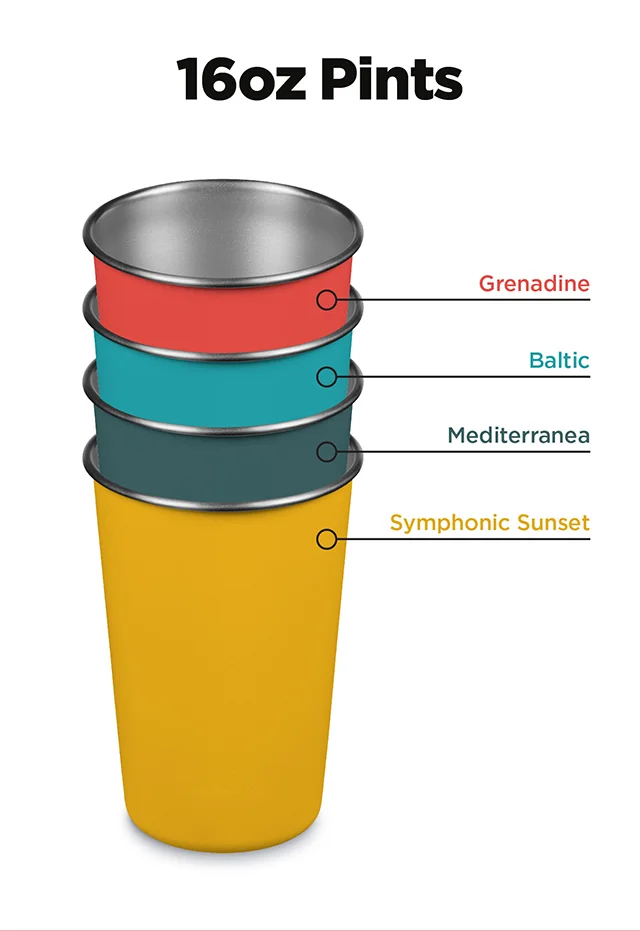 16oz Pint - New Colors