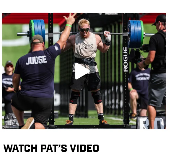 Watch Pat's Video