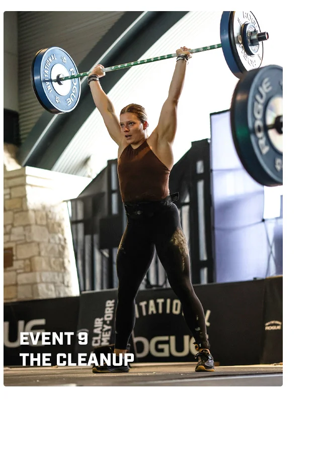 Event 9 the Cleanup