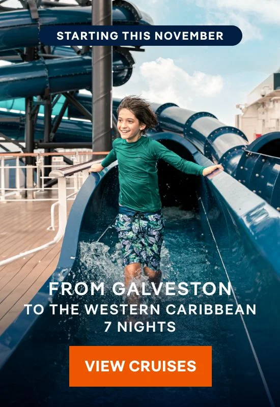 Sailing From Galveston to the Western Caribbean This November – 7 Nights – Click to View Cruises & Book Now