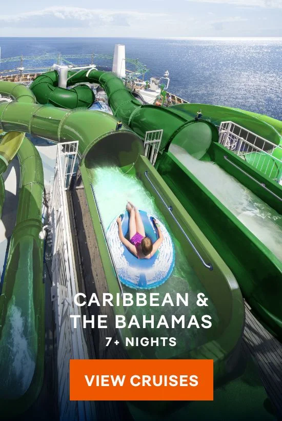 Caribbean & Bahamas – 7+ Nights – Click to View Cruises & Book Now