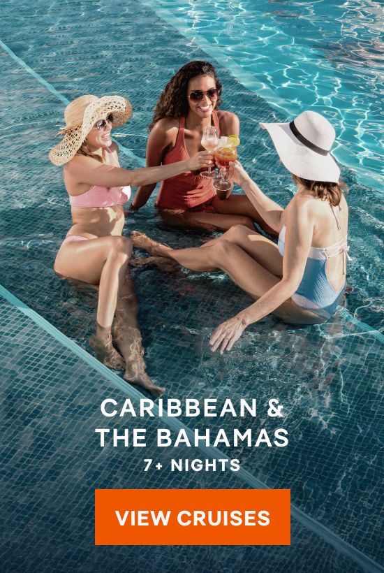 Caribbean & Bahamas – 7+ Nights – Click to View Cruises & Book Now