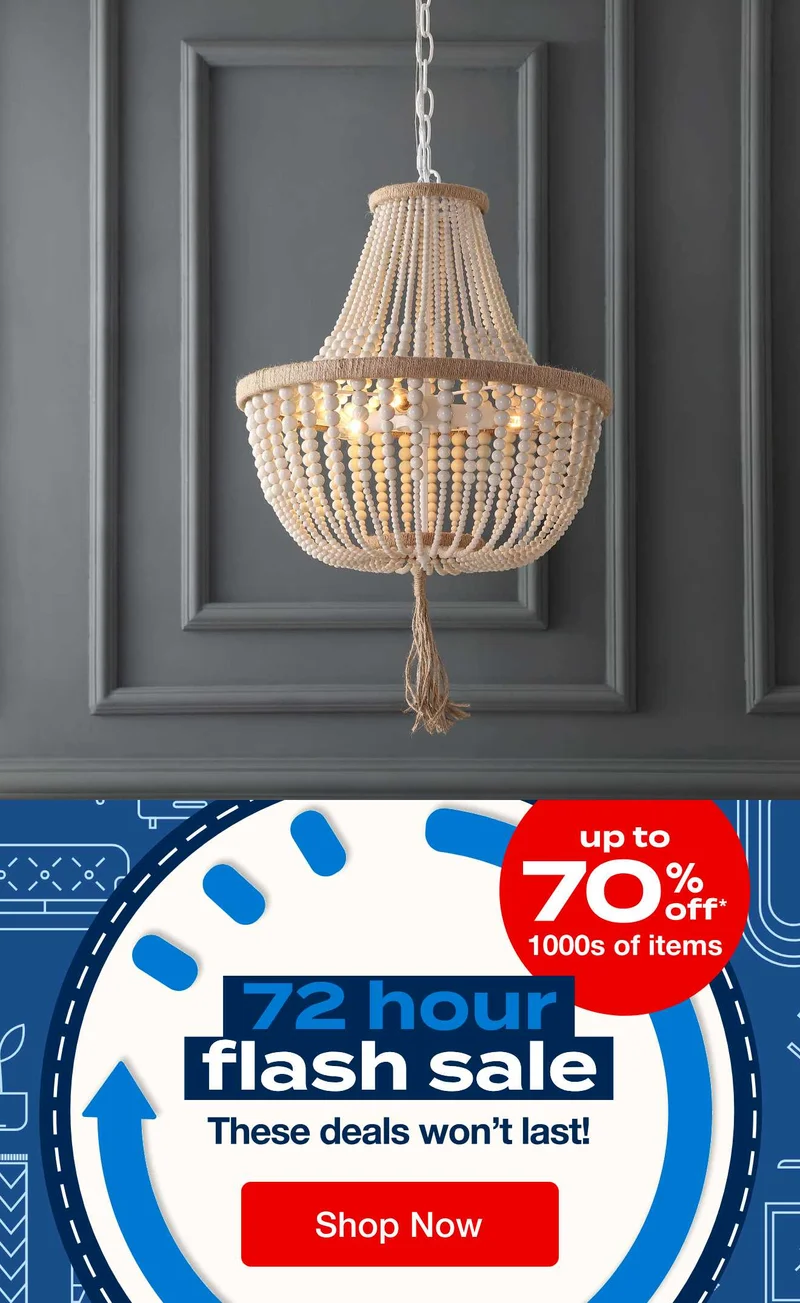 70% off 1000s of item*