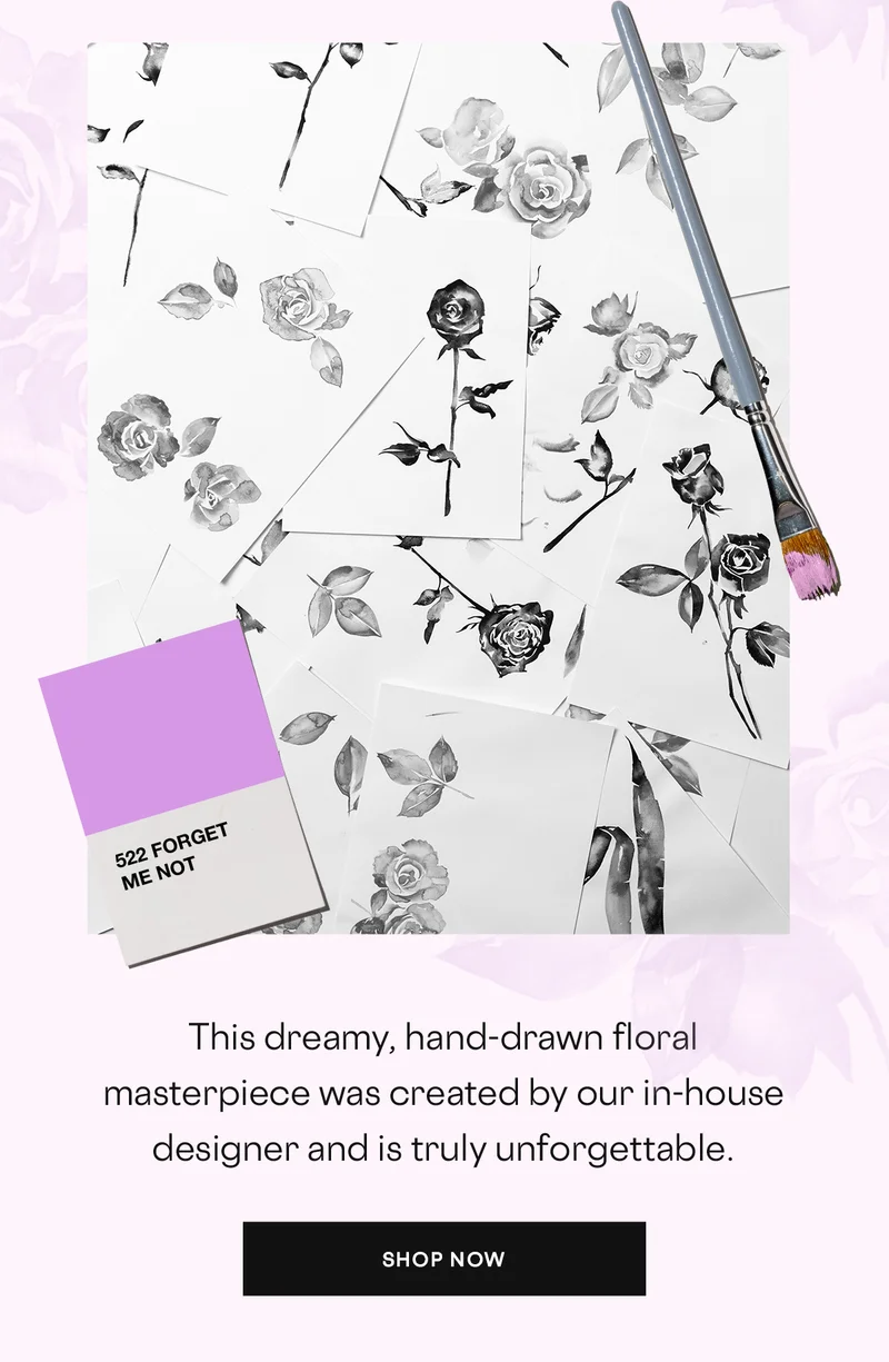 Shop The New Limited Edition Collection - Forget Me Not