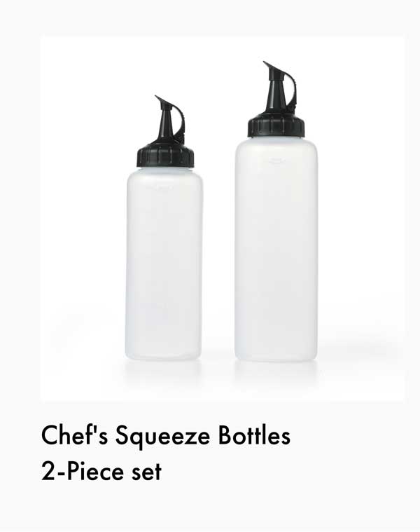 Chef's Squeeze Bottles 2-Piece Set