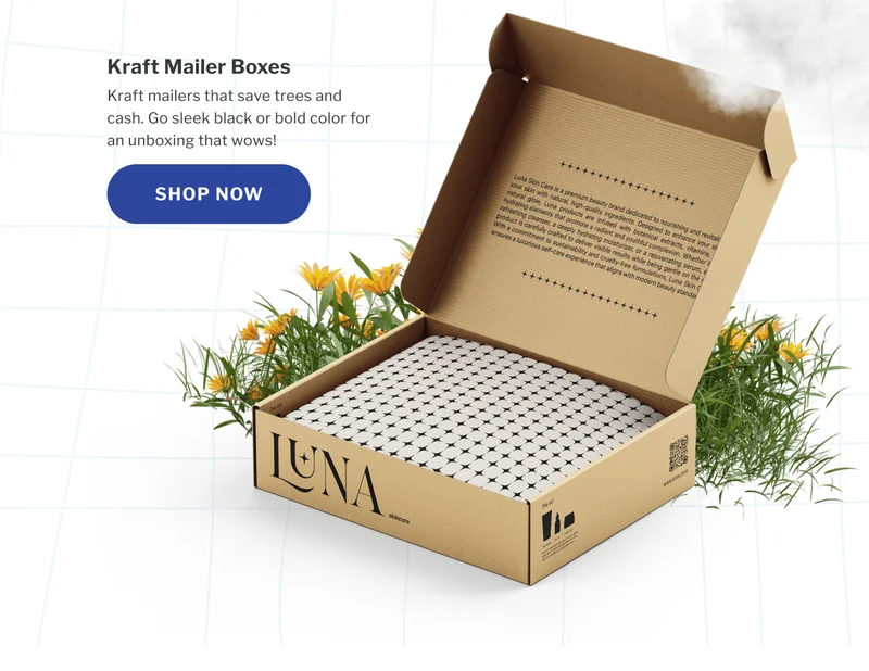 Kraft Mailer Boxes