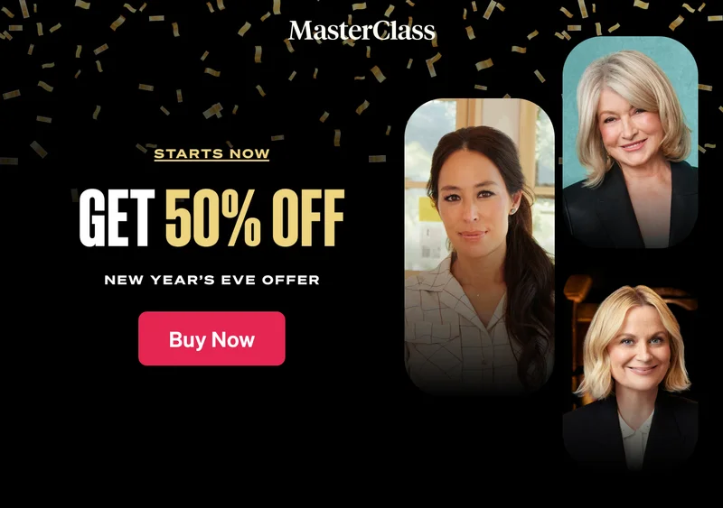 Starts Now. New Year’s eve offer. Buy Now.