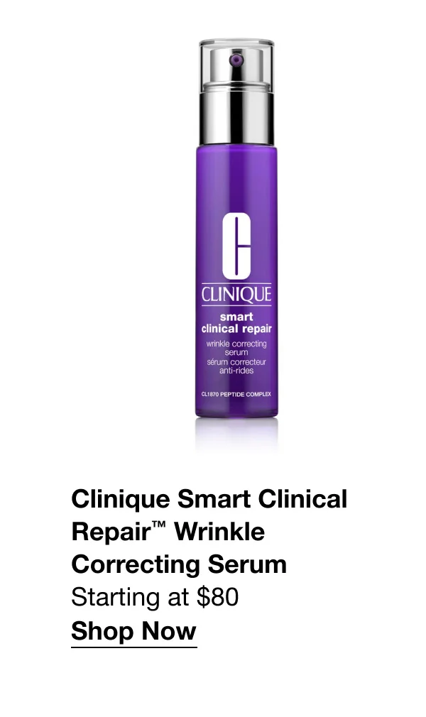 Clinique Smart Clinical Repair™ Wrinkle Correcting Serum | Starting at $80 | Shop Now