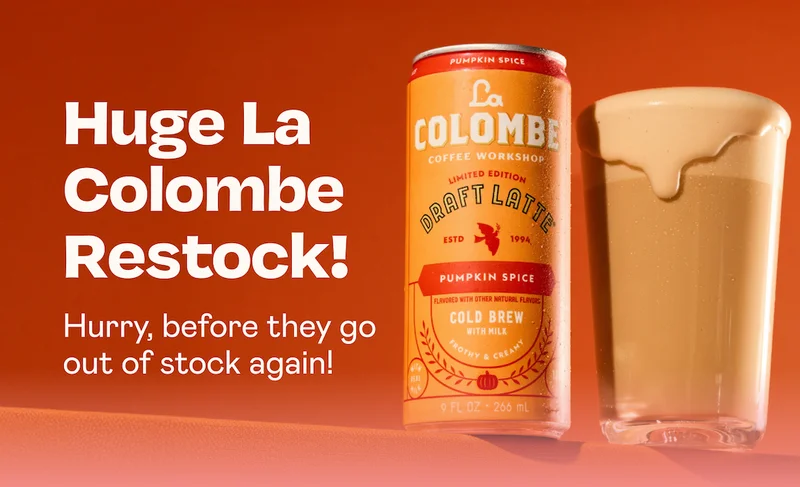 Huge La Colombe Restock!