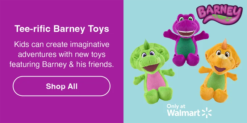 Tee-rific Barney Toys