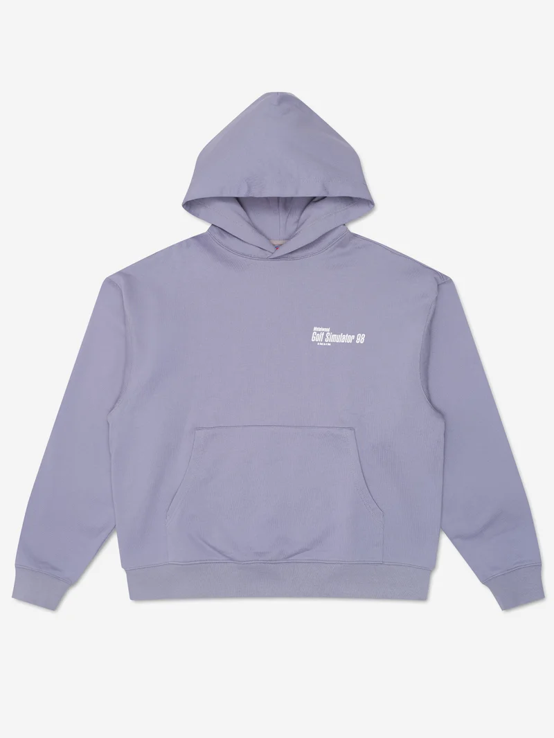 Image of Metalwood Simulator 98 Hooded Sweatshirt 	- Pewter