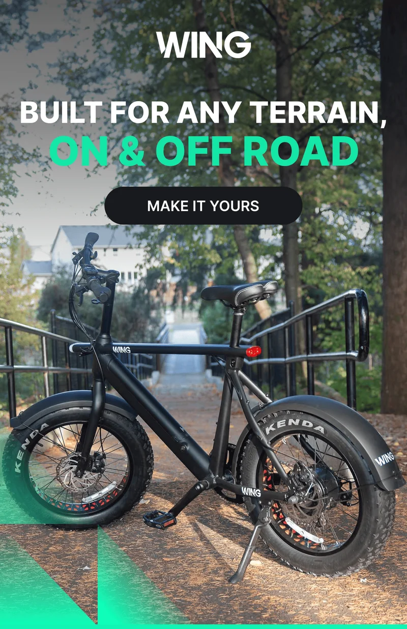 BUILT FOR ANY TERRAIN, ON & OFF ROAD