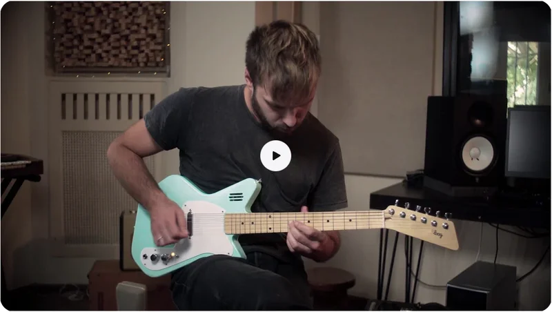 Loog Pro VI Electric Guitar Demo