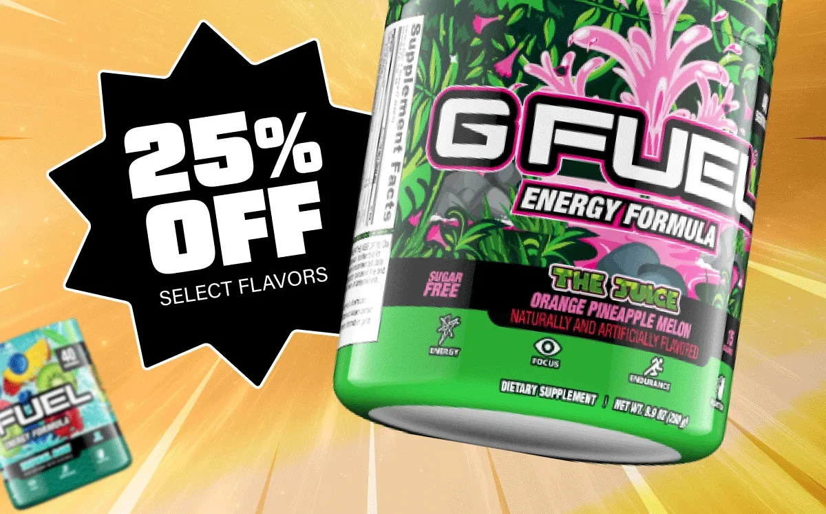 25% Off Select Flavors