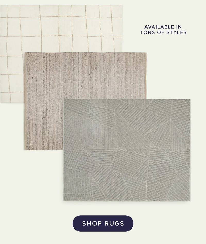 Available in tons of styles. Shop rugs.