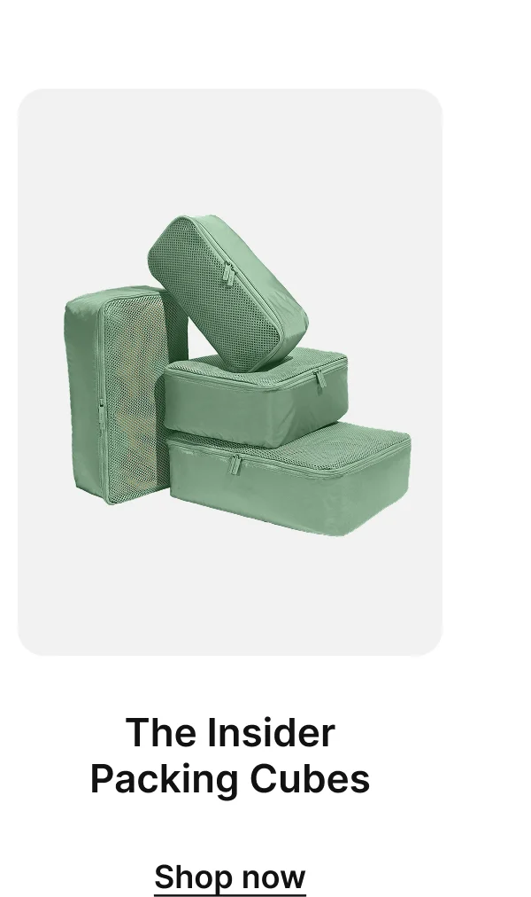The Insider Packing Cubes