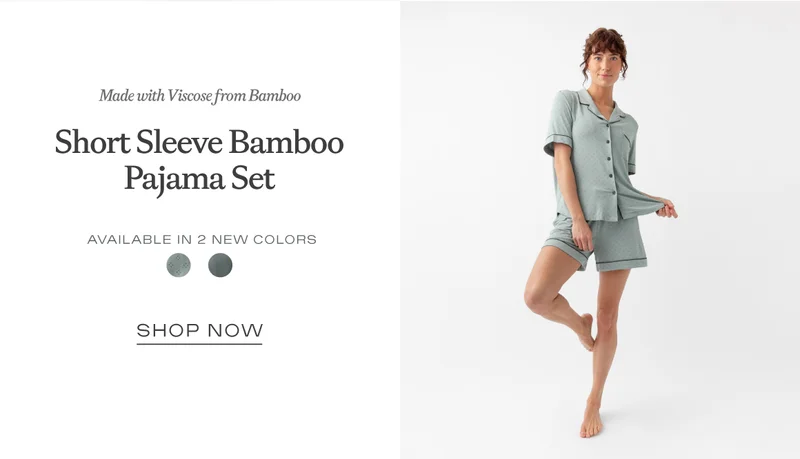Shop The Short Sleeve Bamboo Pajama Set