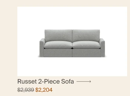 Russet 2-Piece Sofa
