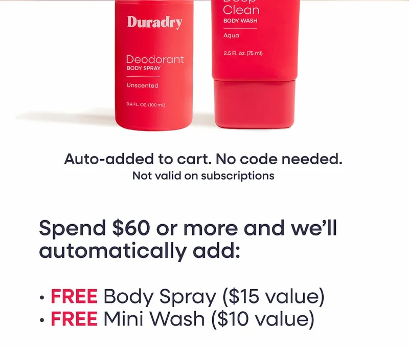 Spend $60 or more
