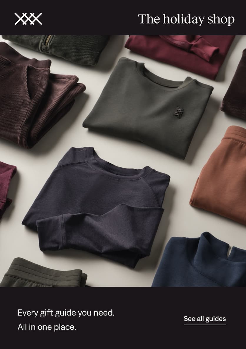 RHONE: The holiday shop. Shop gift guide