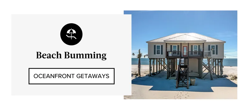 Enjoy a modern beachfront vacation rental offering endless ocean views.