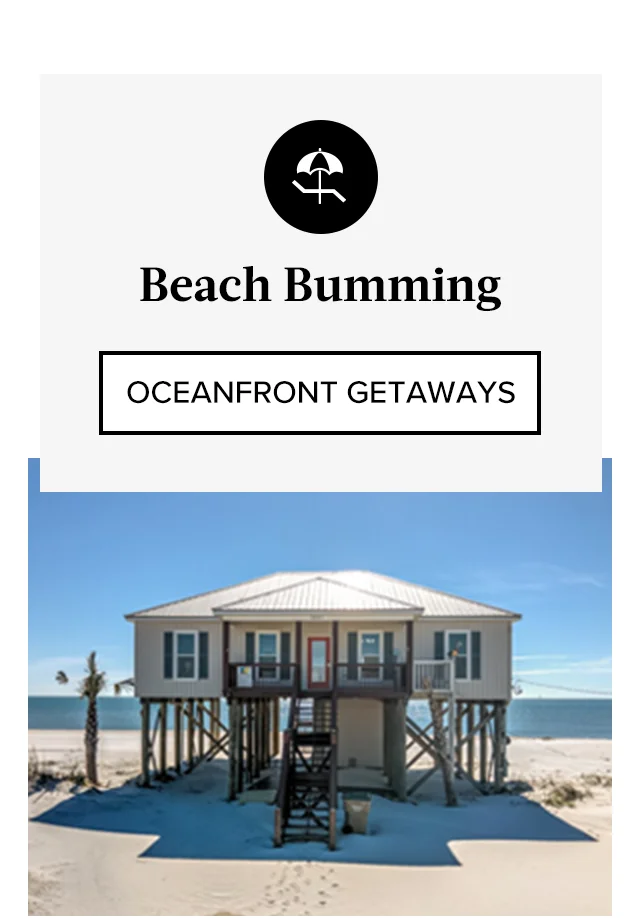 Enjoy a modern beachfront vacation rental offering endless ocean views.