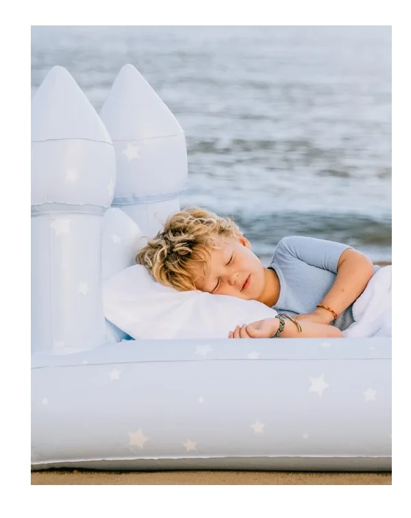 Blue Castle Sleepover Kids Air Mattress