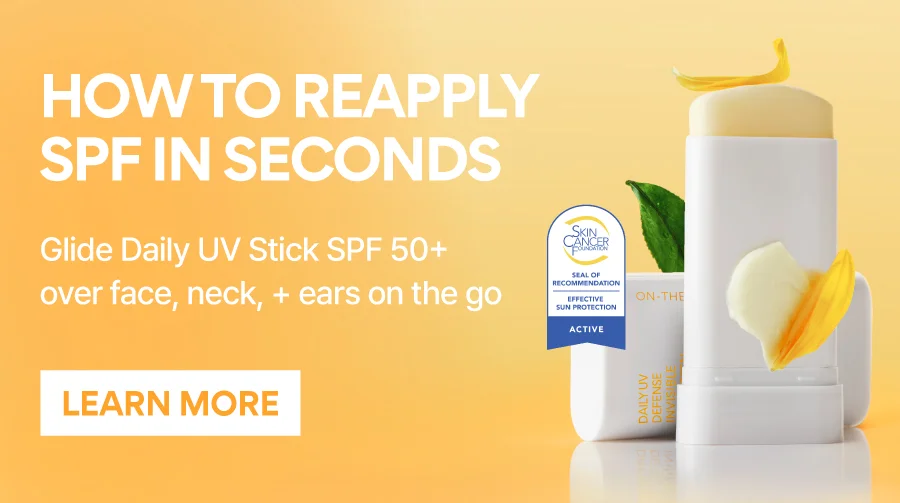 REAPPLY SUNSCREEN IN SECONDS