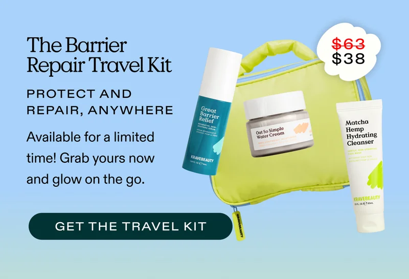 Protect and Repair, Anywhere The Barrier Repair Minis Kit is available for a limited time! Grab yours now and glow on the go.  |  GET THE TRAVEL KIT
