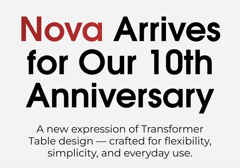 Nova Arrives