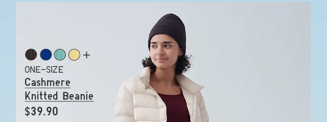 PDP1 - CASHMERE KNITTED BEANIE