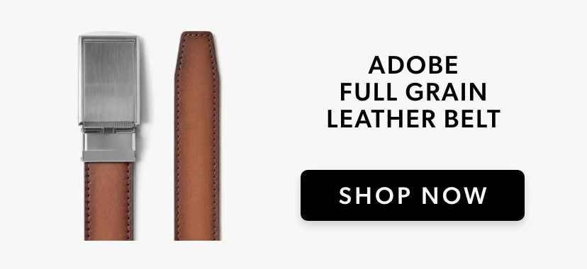 Adobe Full Grain Leather Belt Adobe Full Grain Leather Belt