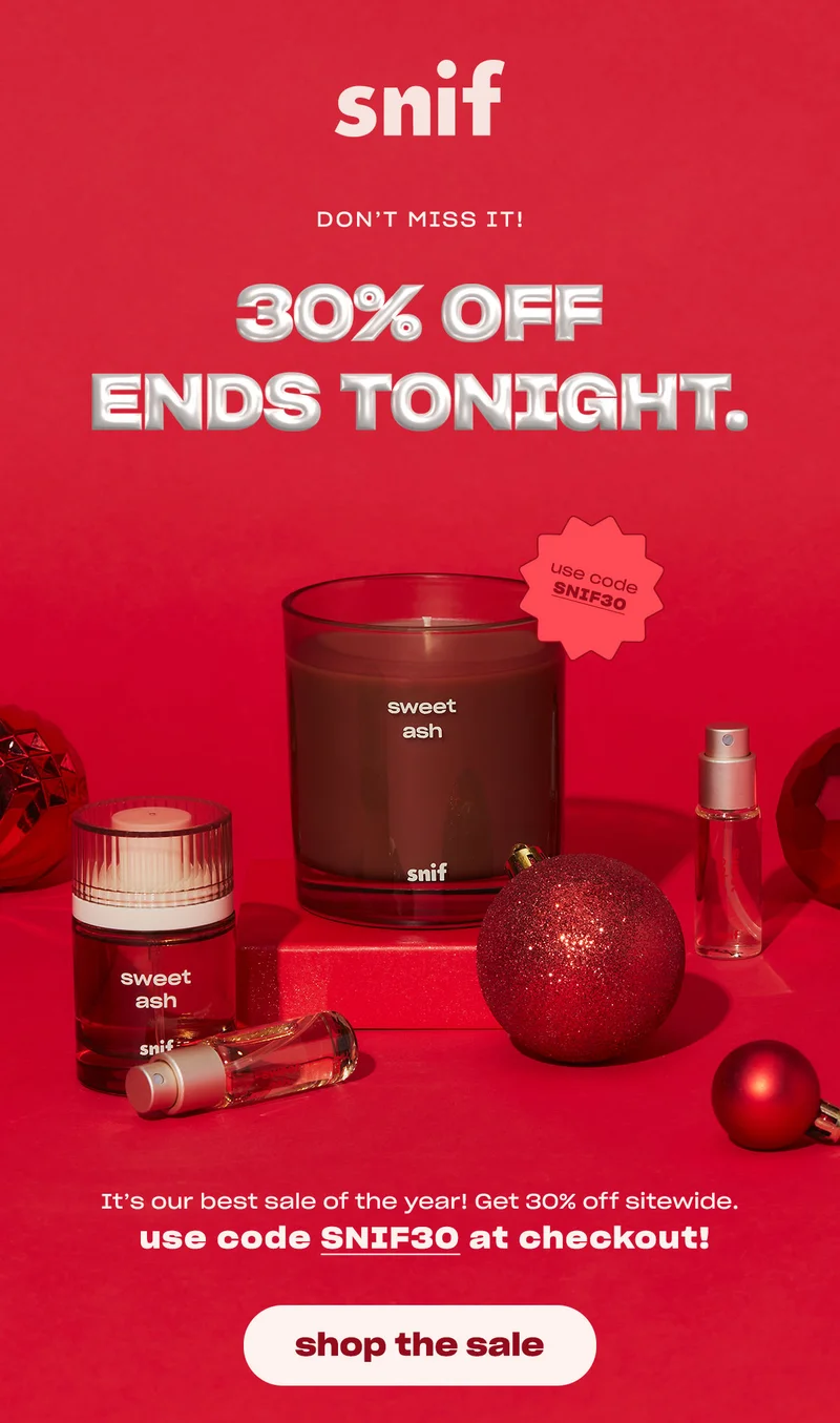 Get 30% off sitewide with code SNIF30 ↗
