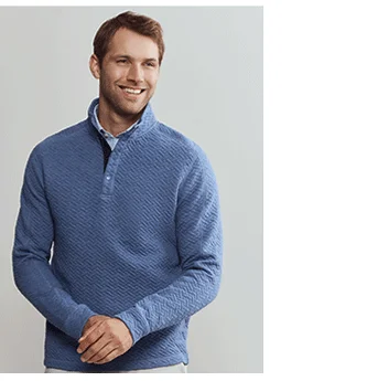 Weekender Pullover - Ocean Blue Heather