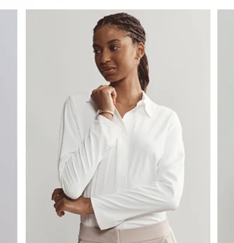 Mirage Button Up - Snow White