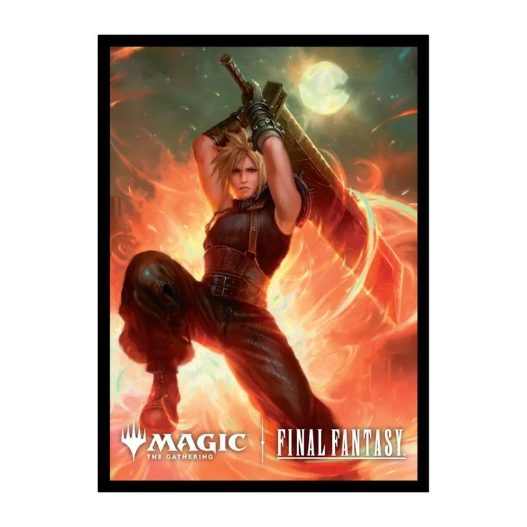 Ultra Pro Magic: The Gathering Deck Protector Sleeves - Final Fantasy Cloud, Ex-SOLDIER (Commander) 100-Count