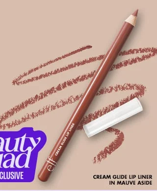 Cream glide lip liner in mauve aside