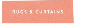 rugs and curtains